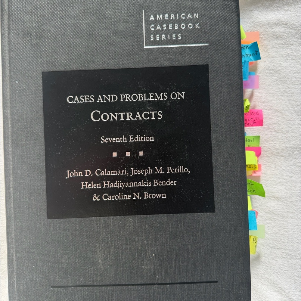 Law casebooks